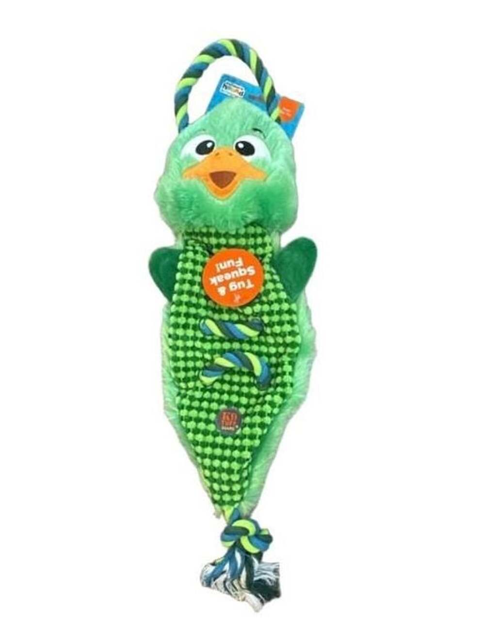 Outward Hound Ropiez Duck Rope Tug Toy Green